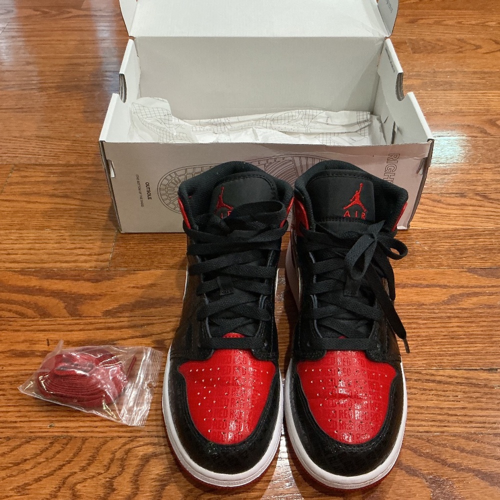 Nike Air Jordan Mid sneakers size 5.5 youth